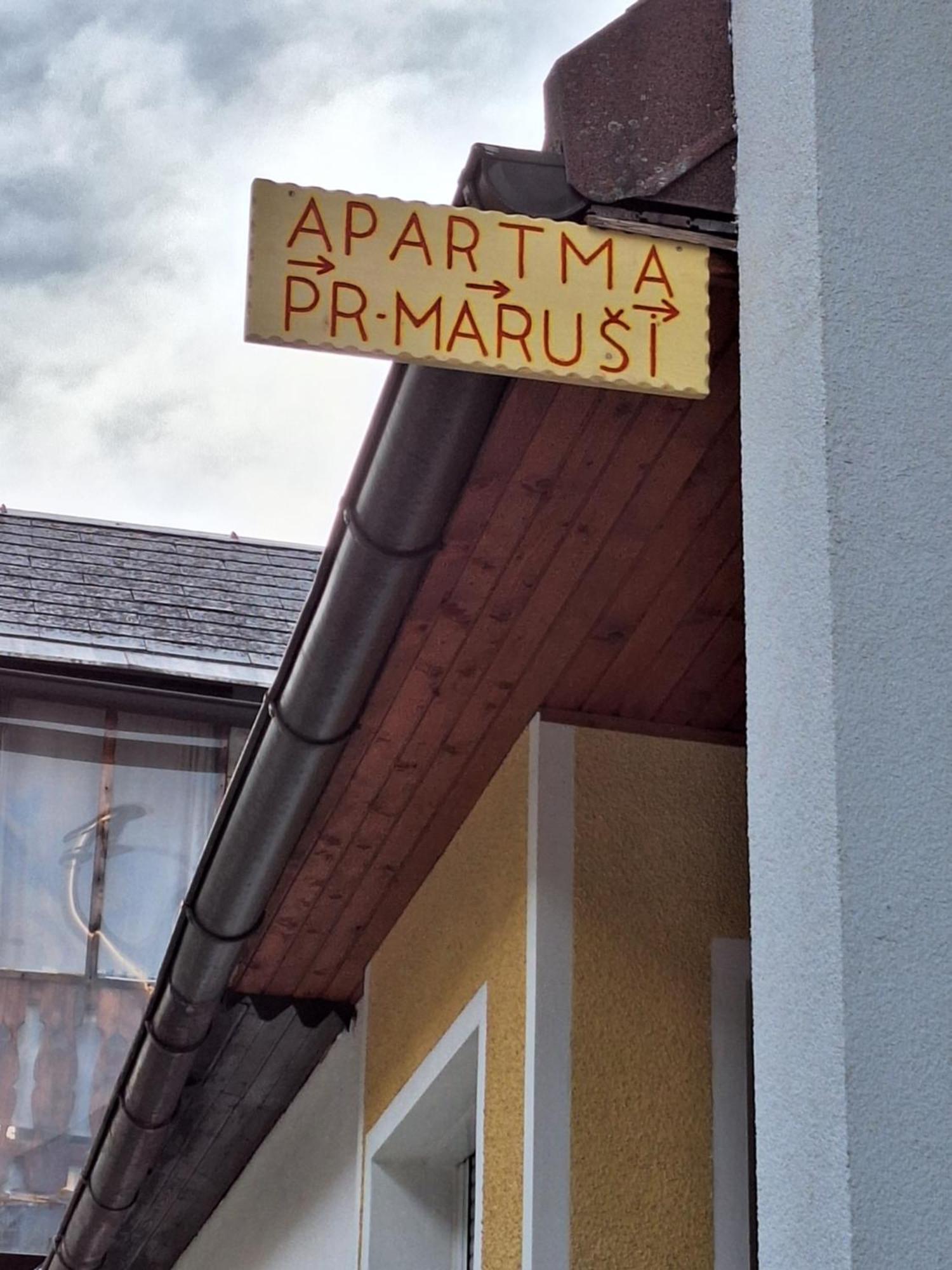 Apartma Pr Marusi Бовец Экстерьер фото